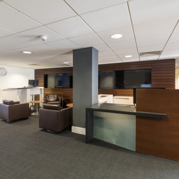 Reception at Exchange Flags, Regus in Liverpool