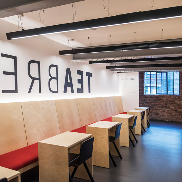 The breakout area - Fleet Street, Regus in Liverpool