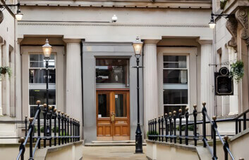 The building at Queen Avenue, Bruntwood, Liverpool