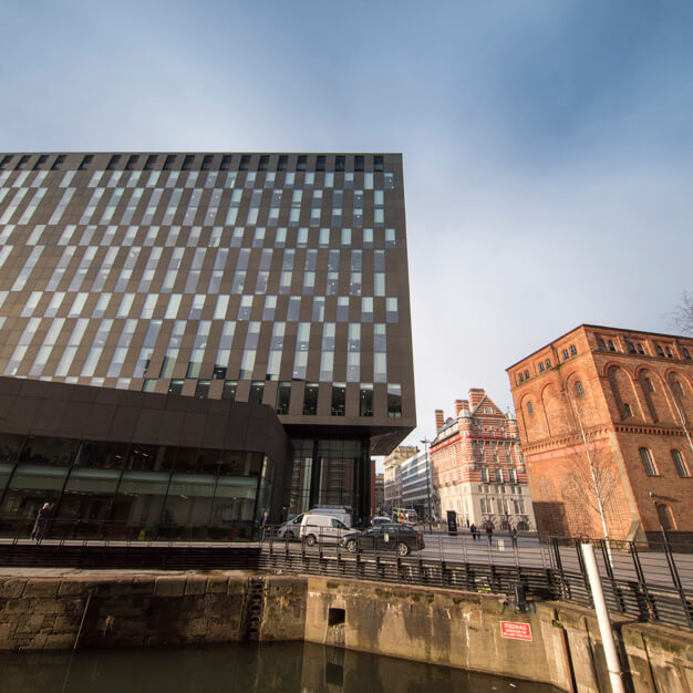 The building external for Mann Island, Regus, Liverpool