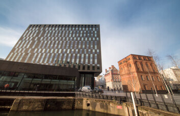 The building external for Mann Island, Regus, Liverpool