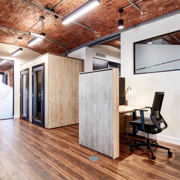 The communal space at The Colonnades, Clockwise Limited in Liverpool