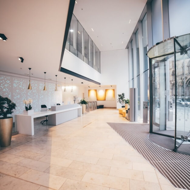 The foyer at Chapel Street, Orega (Liverpool)