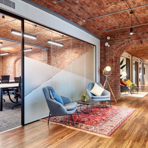 The hallway in The Colonnades, Clockwise Limited, Liverpool