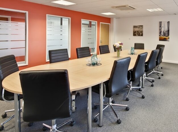 The meeting room at Breckfield Road South, Anfield Business Centre Ltd in Liverpool