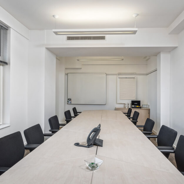 The meeting room at Exchange Flags, Regus in Liverpool
