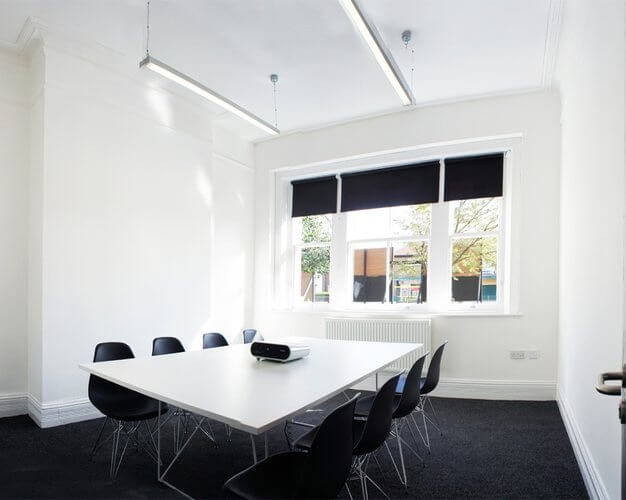 The meeting room at Longmoor Lane, NBT Offices Ltd in Liverpool