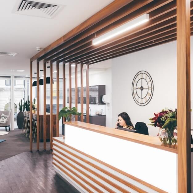The reception at Chapel Street, Orega in Liverpool