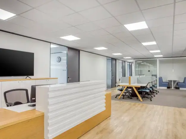 The reception at Lord Street, Regus in Liverpool