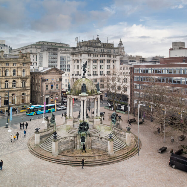 The views at Lord Street, Regus in Liverpool
