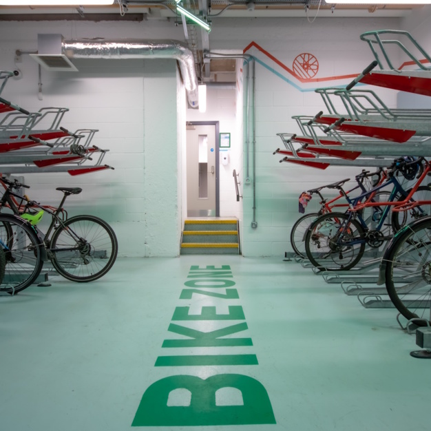 Area to store bikes - Mount Street, Industrious UK Holdings Ltd, Manchester