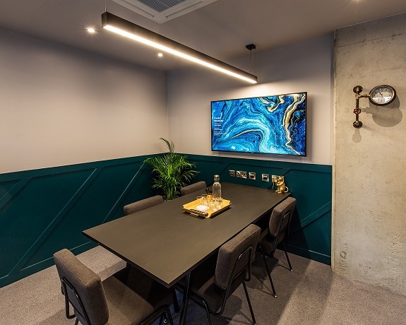 Boardroom at Great Ancoats Street, Northern Group Business Centres Ltd in Manchester