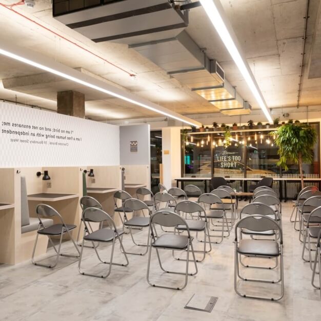 Book event space at Brown Street, Work.Life, Manchester