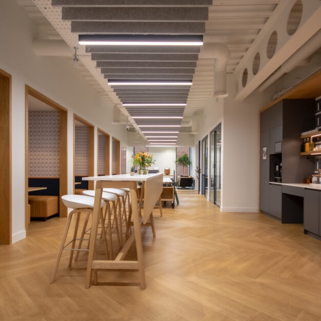 Breakout area at Oxford Street, Industrious UK Holdings Ltd in Manchester