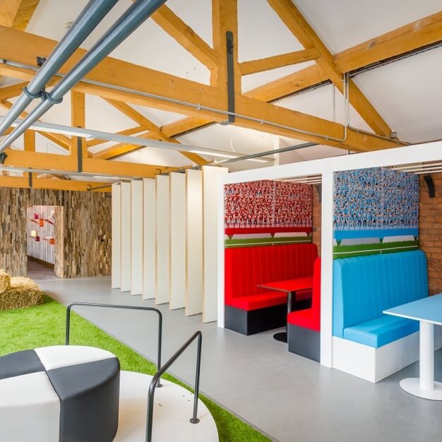 Breakout area in Portland Street, Bruntwood (Manchester)