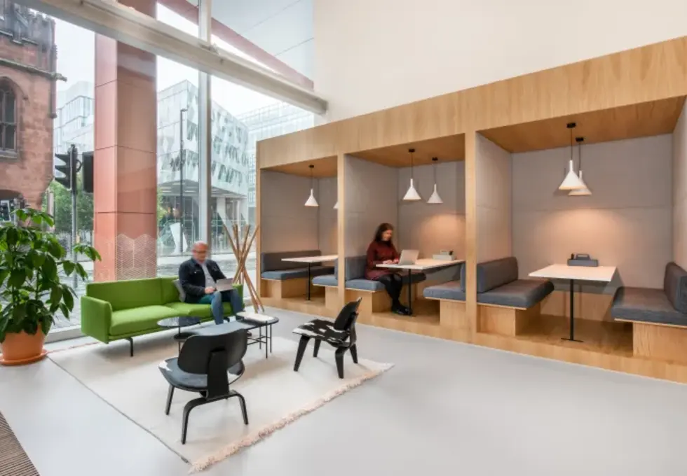 Breakout space for clients - Deansgate, Regus in Manchester