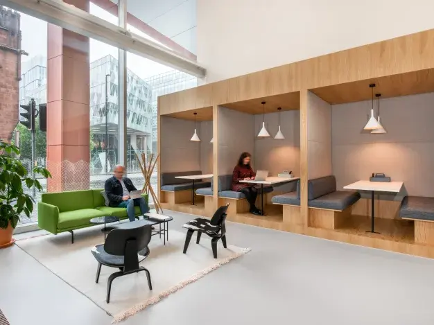 Breakout space for clients - Deansgate, Regus in Manchester