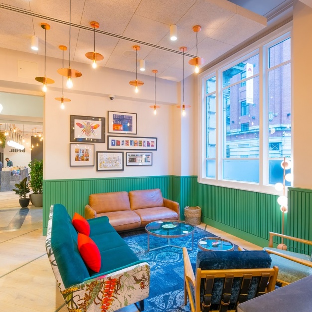 Breakout space for clients - Parsonage, Bruntwood in Manchester