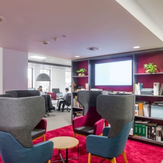 Breakout space for clients - York Street, Bruntwood in Manchester