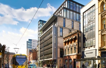 Building external for Princess Street, Biz Hub, Manchester