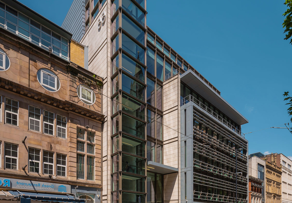 Building external - Princess Street, Biz Hub, (Manchester)