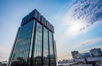 Building outside at Charlotte Street, Bruntwood, Manchester