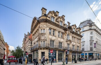 Building outside at Cross Street, Re-defined, Manchester
