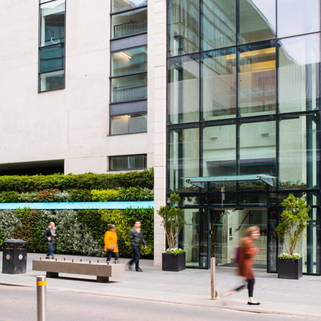 Building outside at New York Street, Bruntwood, Manchester