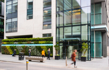 Building outside at New York Street, Bruntwood, Manchester