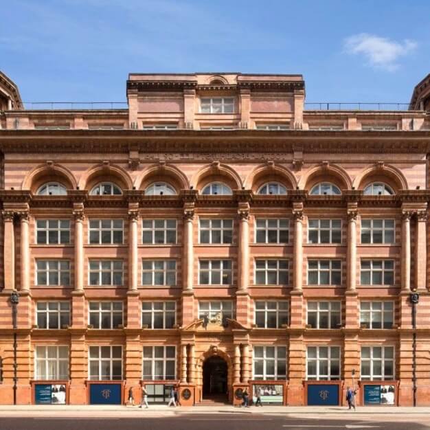 Building outside at Oxford Street, Orega, Manchester