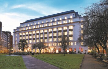 Building outside at Parsonage Gardens, Orega, Manchester