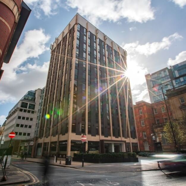 Building outside at York Street, Bruntwood, Manchester