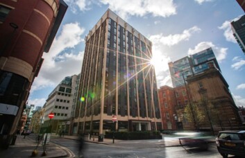 Building outside at York Street, Bruntwood, Manchester