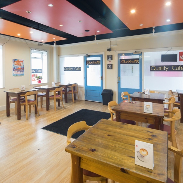 Café facility at Monsall Road, Biz-Space (Manchester)