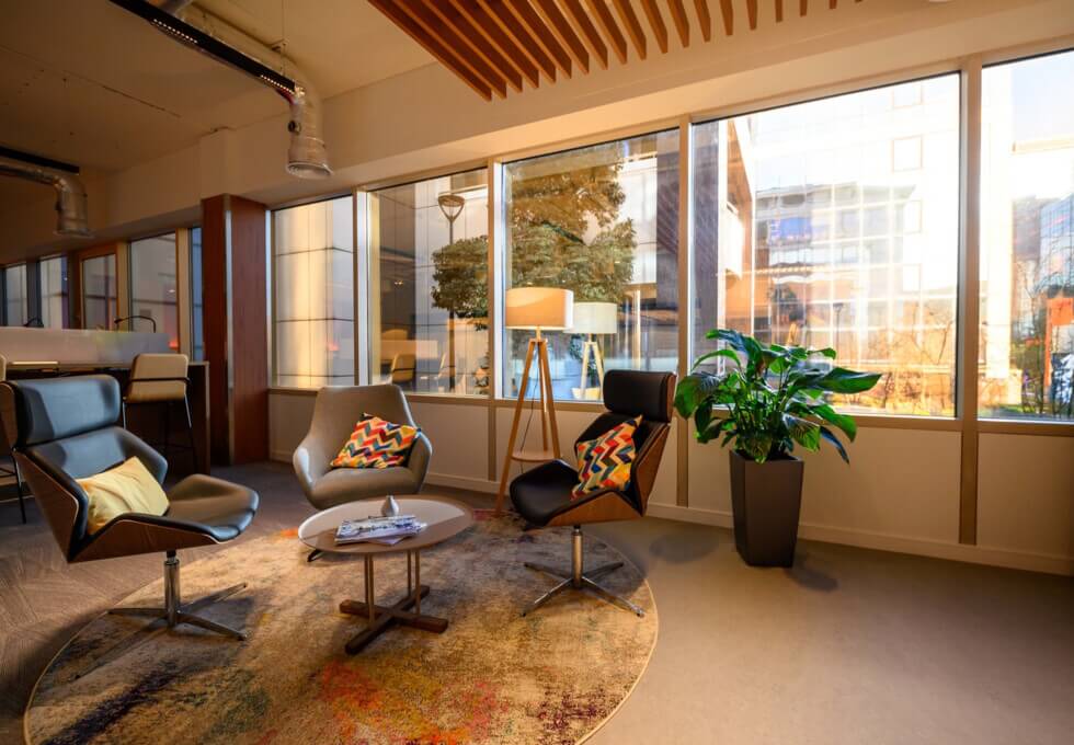 Client breakout space - Exchange Quay, Citibase in Manchester