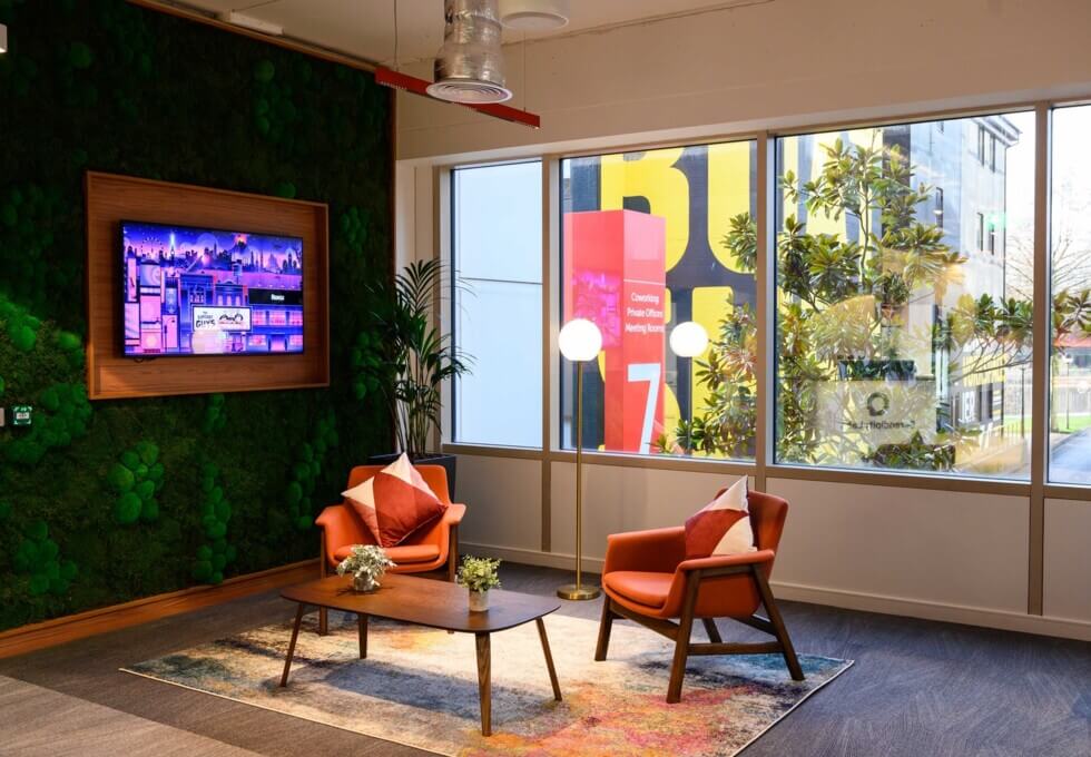 Client breakout space in Exchange Quay, Citibase - Manchester