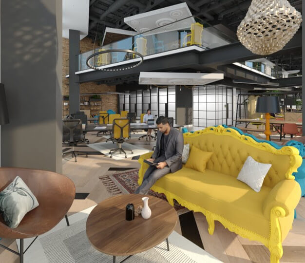 Client Breakout space - Quay Street, Citibase in Manchester
