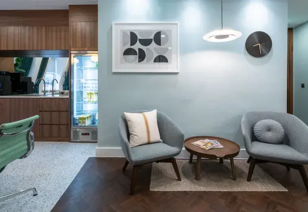 Client Breakout space - Tib Lane, Regus in Manchester
