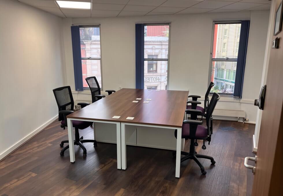 Dedicated workspace, Bridge Street, Logix Business Services Ltd in Manchester
