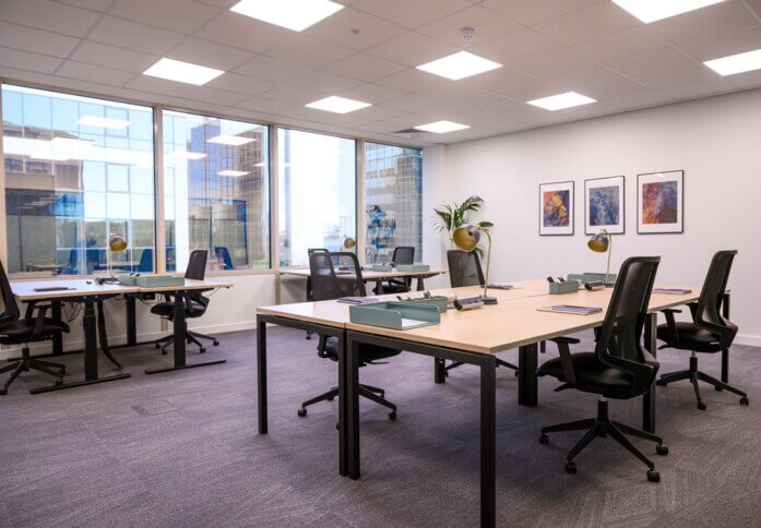 Dedicated workspace, Exchange Quay, Citibase in Manchester