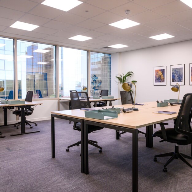 Dedicated workspace, Exchange Quay, Citibase in Manchester