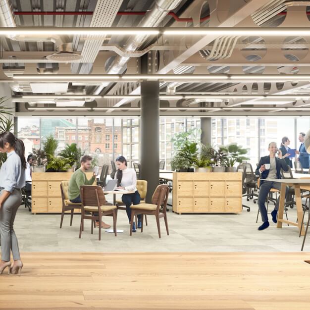 Dedicated workspace in Embankment, X and Why Ltd, Manchester