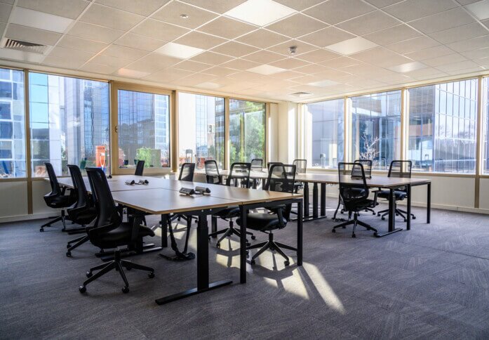 Dedicated workspace in Exchange Quay, Citibase, Manchester