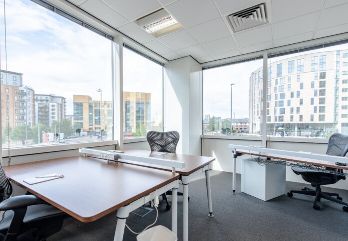 Dedicated workspace in Exchange Quay, Manchester, The Serviced Office Company
