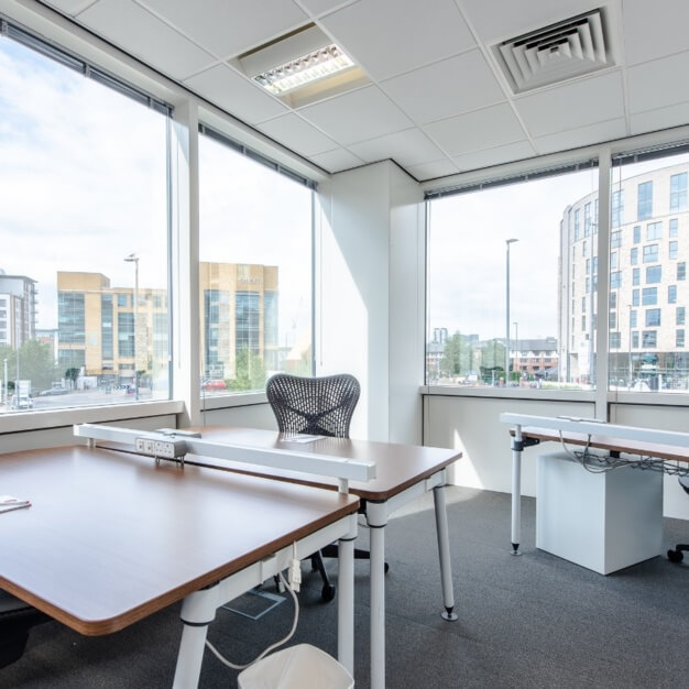 Dedicated workspace in Exchange Quay, Manchester, The Serviced Office Company
