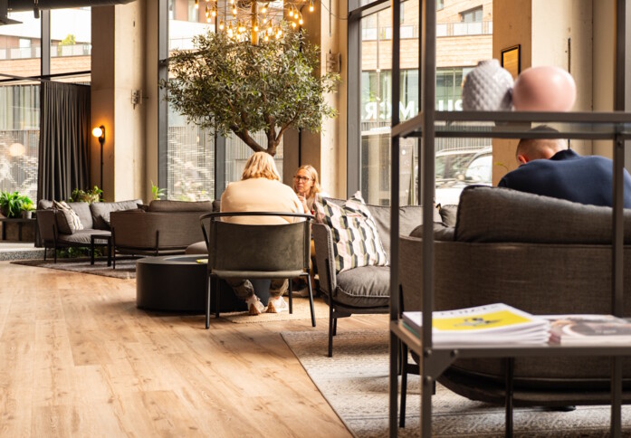 Foyer area at Piccadilly Place, Northern Group Business Centres Ltd in Manchester