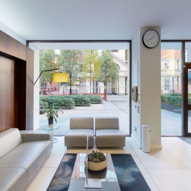 Foyer area at York Street, Bruntwood in Manchester