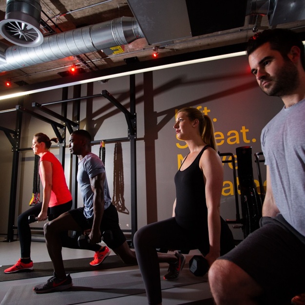 Gymnasium at Charlotte Street, Bruntwood in Manchester