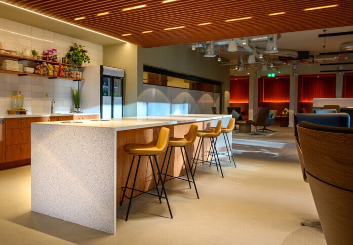 Kitchen area - Exchange Quay, Citibase (Manchester)