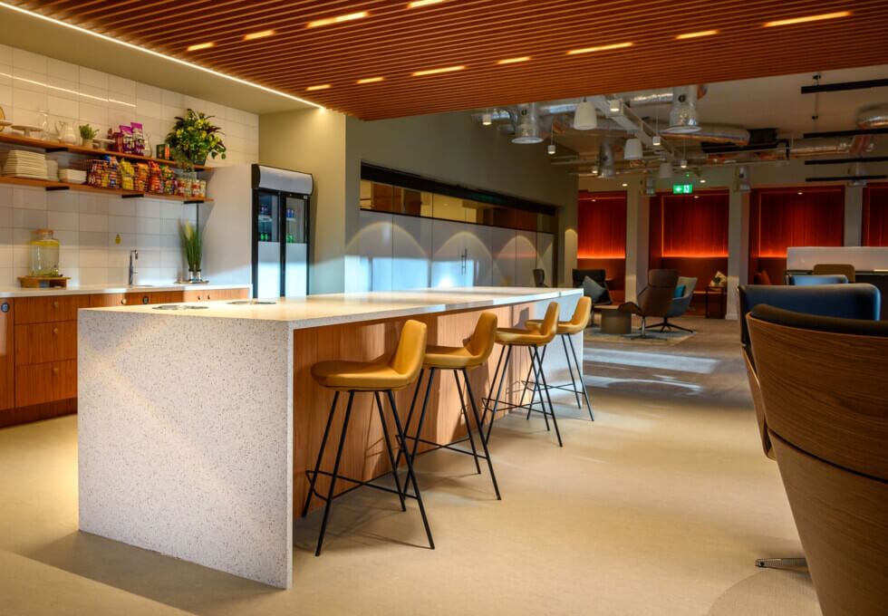 Kitchen area - Exchange Quay, Citibase (Manchester)